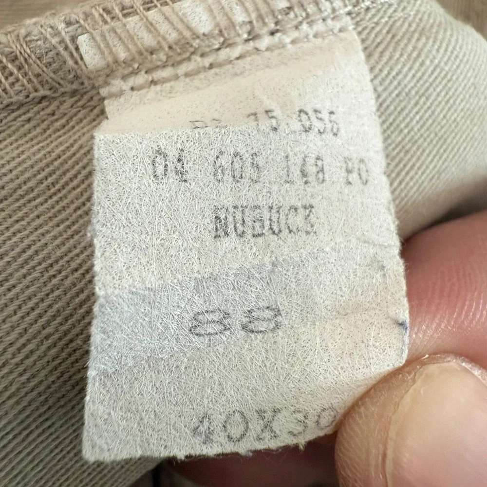 Polo Ralph Lauren Chino Pants Mens 40x30 (40x29) Beige Straight Leg Cotton READ